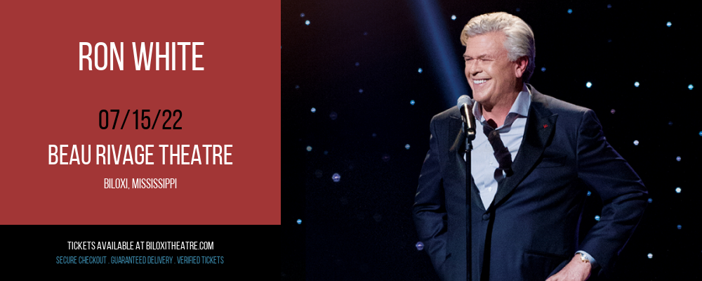 Ron White at Beau Rivage Theatre