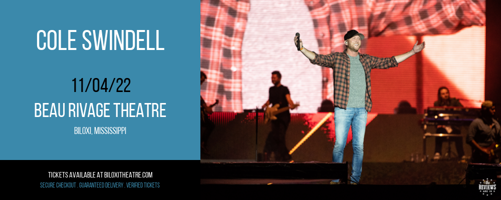 Cole Swindell at Beau Rivage Theatre tickets Cole Swindell at Beau Rivage Theatre