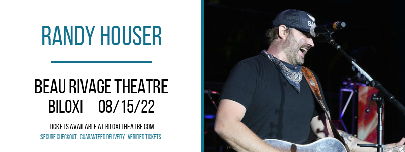 Randy Houser at Beau Rivage Theatre