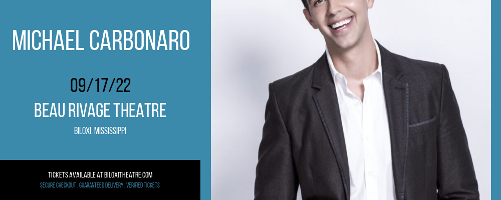 Michael Carbonaro at Beau Rivage Theatre tickets Michael Carbonaro at Beau Rivage Theatre