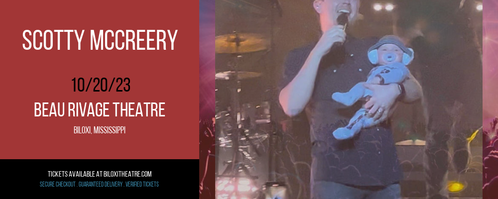 Scotty McCreery at Beau Rivage Theatre