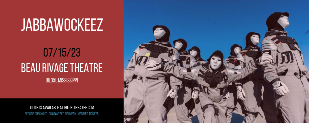 Jabbawockeez at Beau Rivage Theatre tickets Jabbawockeez at Beau Rivage Theatre