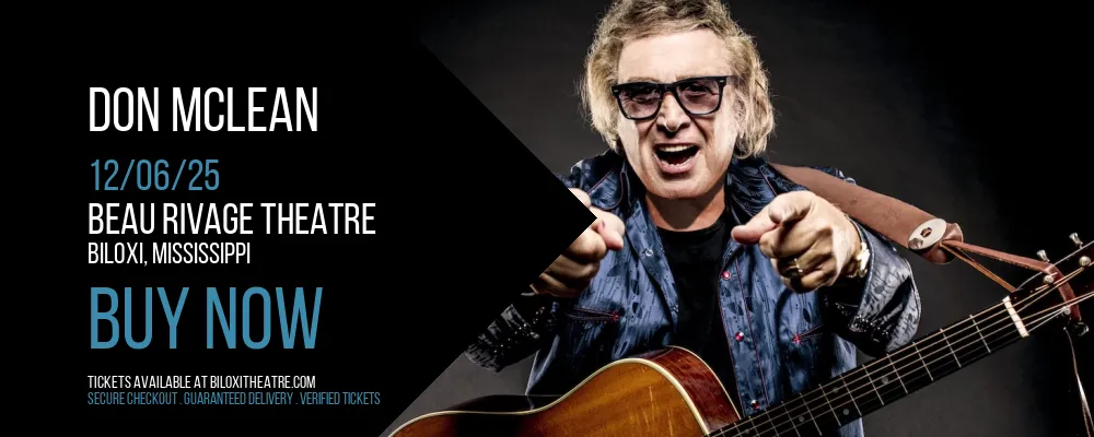 Don McLean at Beau Rivage Theatre