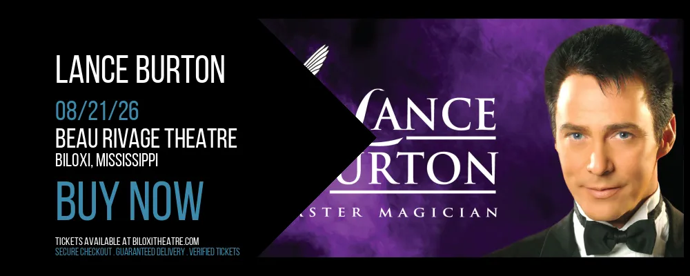 Lance Burton at Beau Rivage Theatre